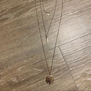 🌞2 for $20🌞 Boho Gold Three Layer Chain Necklace